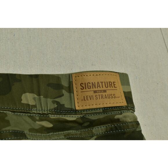 Levi Strauss Gold Signature Womens Camo Totally Shaping Pull-On Skinny Size 22W - Picture 7 of 8